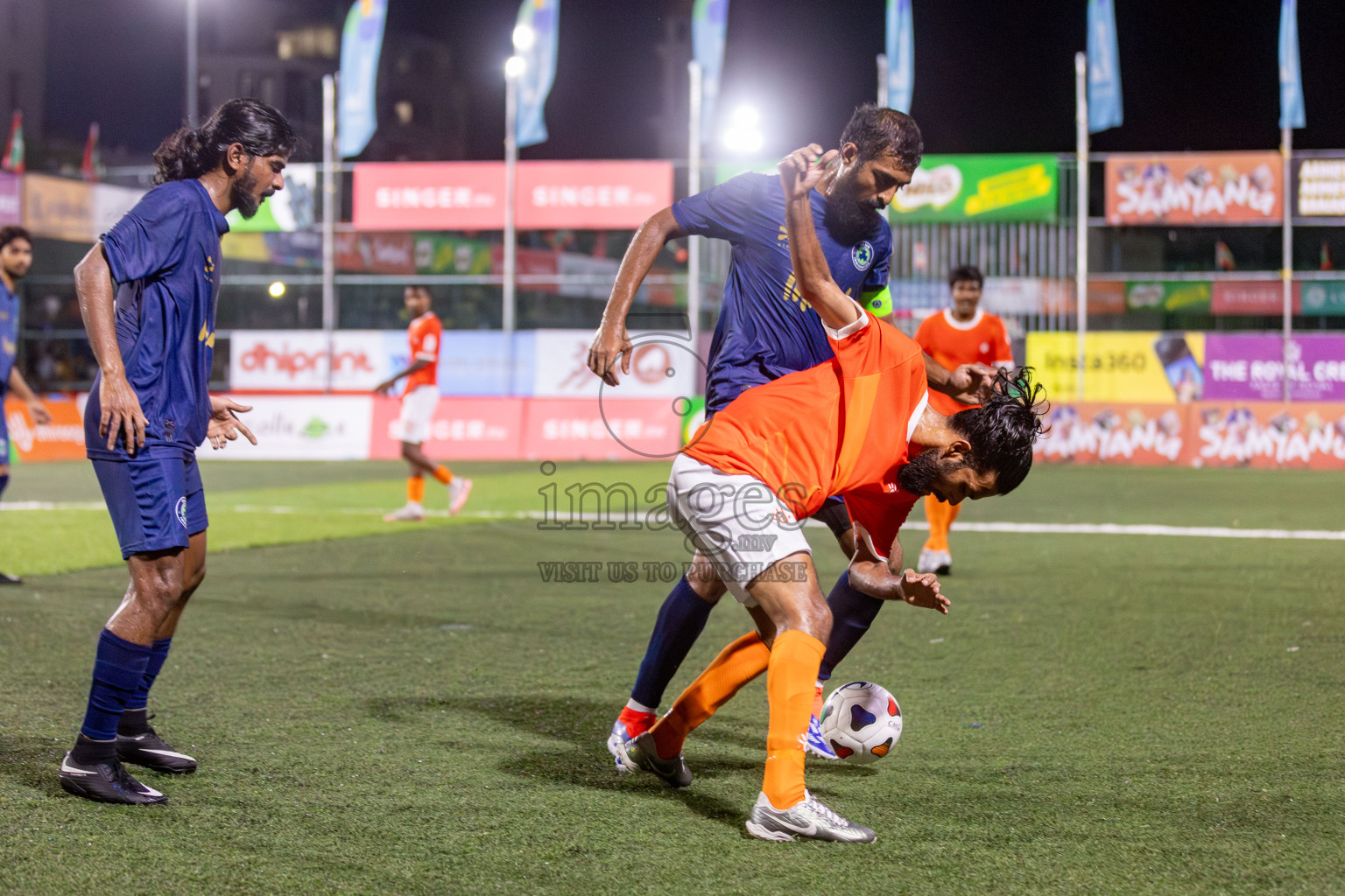 Club Immigration vs Dhiraagu
 in Club Maldives Cup 2024 held in Rehendi Futsal Ground, Hulhumale', Maldives on Tuesday, 24th September 2024. 
Photos: Hassan Simah / images.mv