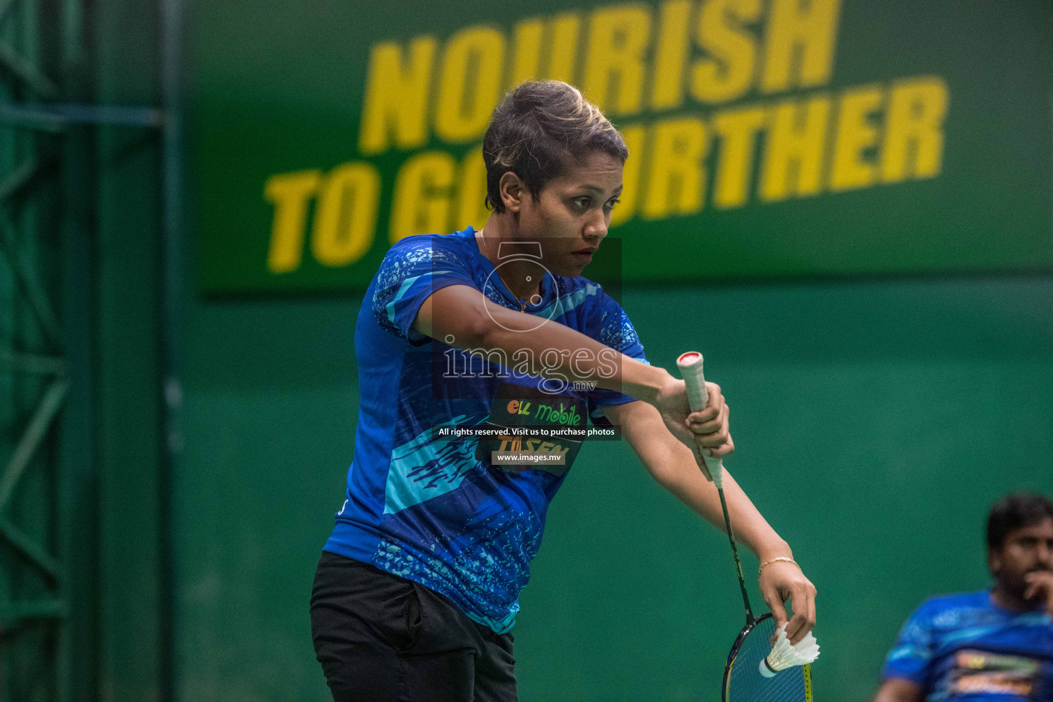 Final of Badminton association mixed group championship 2021 held in Male', Maldives Photos by Nausham Waheed