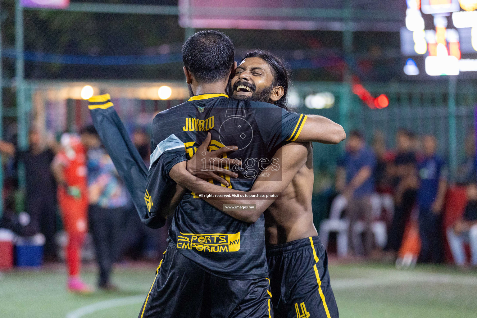 URBANCO vs WAMCO in Quarter Final of Club Maldives Cup 2023 held in Hulhumale, Maldives, on Saturday, 12th August 2023 Photos: Nausham Waheed / images.mv