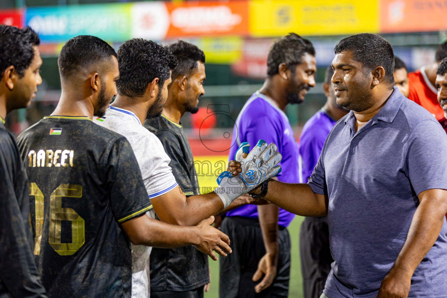 HDh. Nolhivaran VS HA. Utheemu on Day 35 of Golden Futsal Challenge 2024 was held on Tuesday, 20th February 2024, in Hulhumale', Maldives 
Photos: Hassan Simah, / images.mv