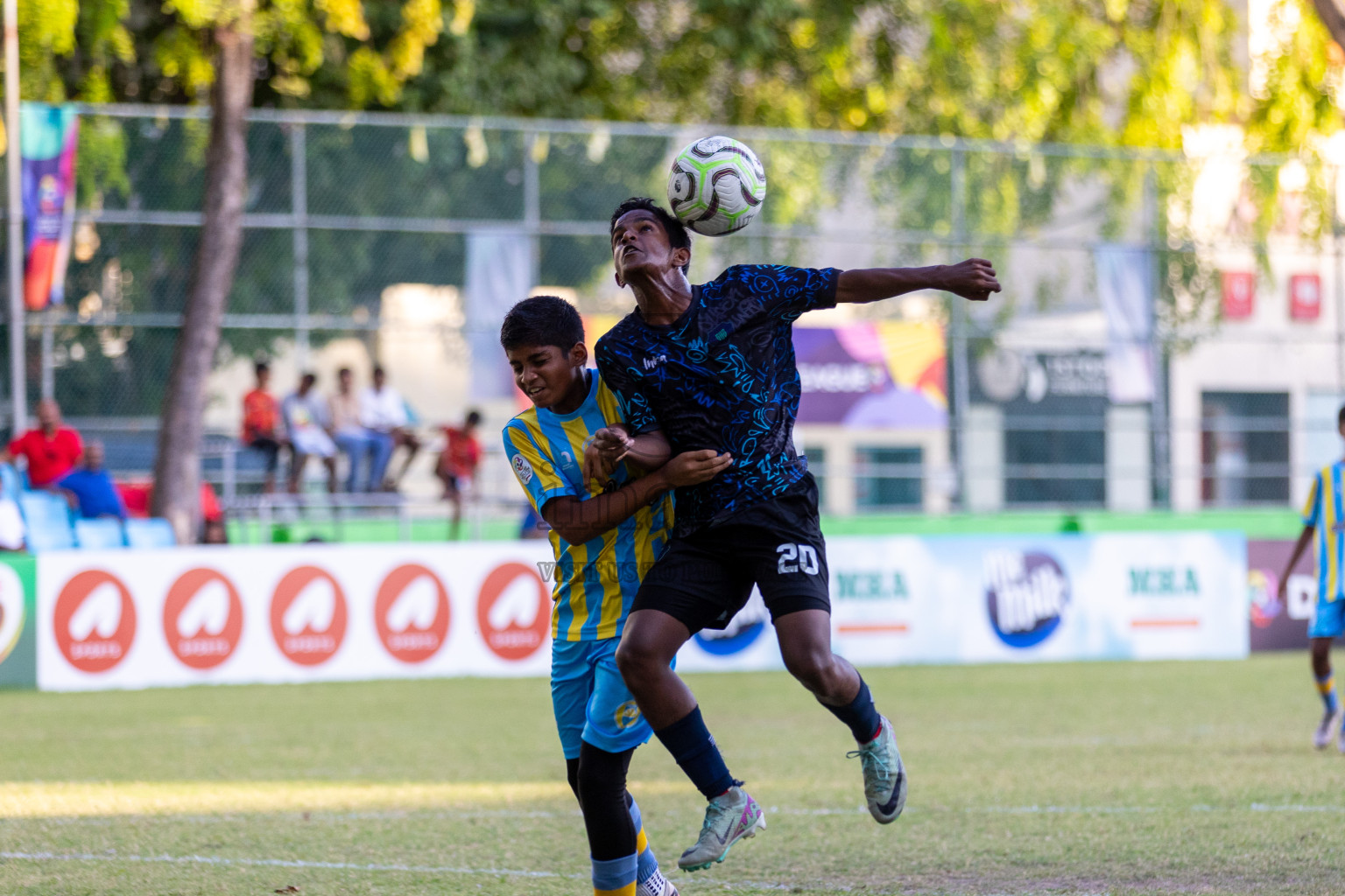 Club Valencia vs Super United Sports (U14) in Day 9 of Dhivehi Youth League 2024 held at Henveiru Stadium on Saturday, 14th December 2024. Photos: Mohamed Mahfooz Moosa / Images.mv