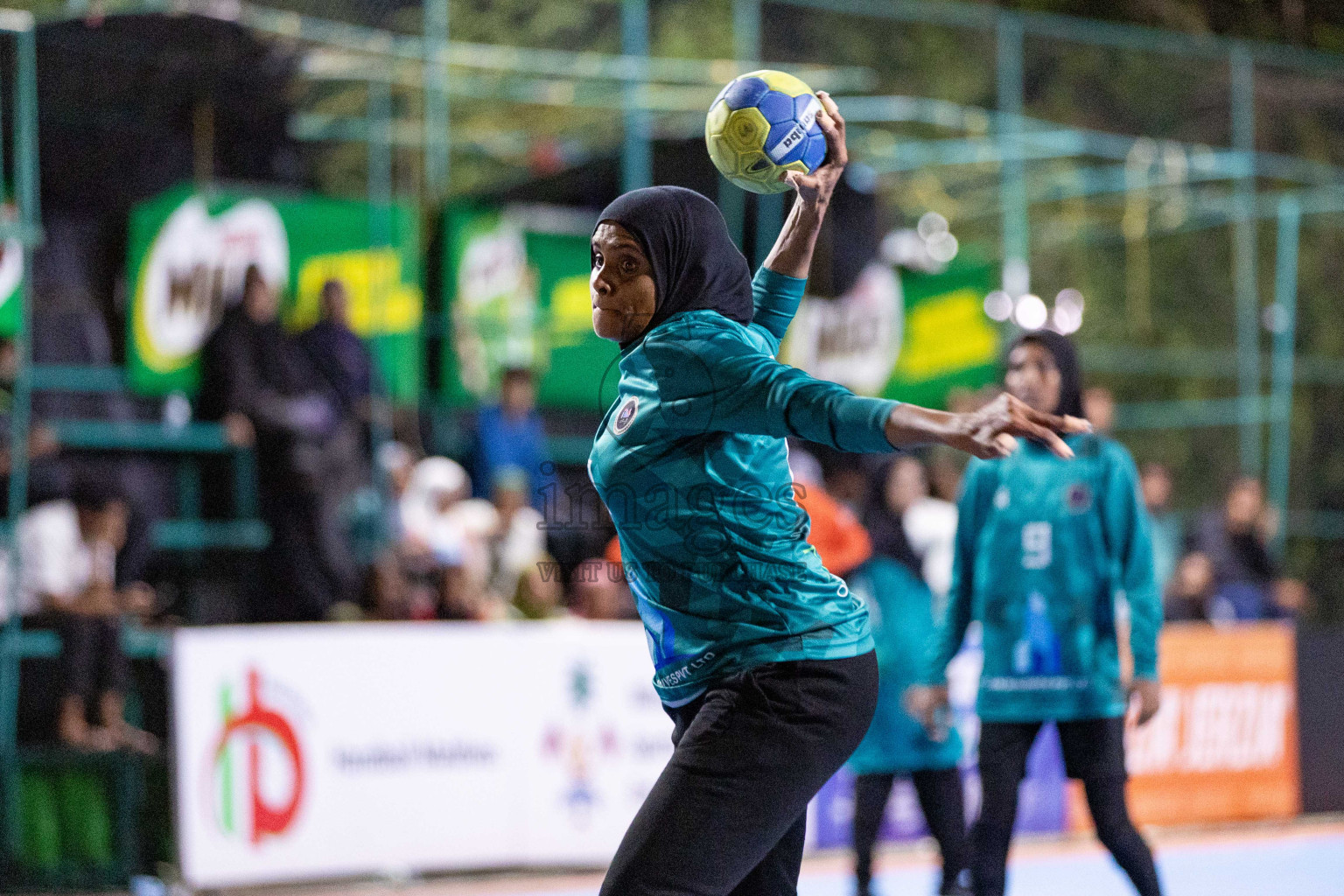 Day 7 of 10th National Handball Tournament 2023, held in Handball ground, Male', Maldives on Sunday, 4th December 2023 Photos: Nausham Waheed/ Images.mv