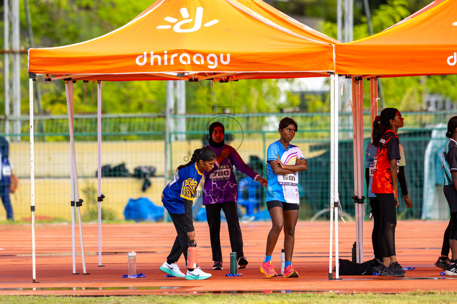 Day 2 of MWSC Interschool Athletics Championships 2024 held in Hulhumale Running Track, Hulhumale, Maldives on Sunday, 10th November 2024.
Photos by: Ismail Thoriq / Images.mv