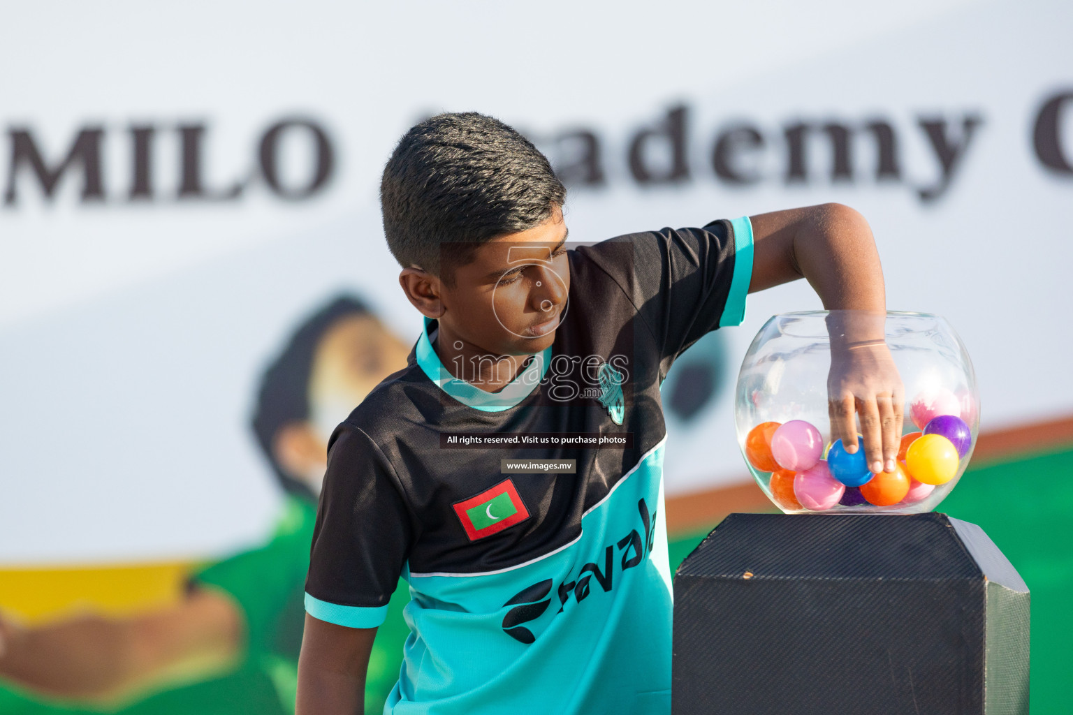 Draw Ceremony of Milo Academy Championship U12 held in Male, Maldives, on Saturday, 12th August 2023 Photos: Nausham Waheed / images.mv