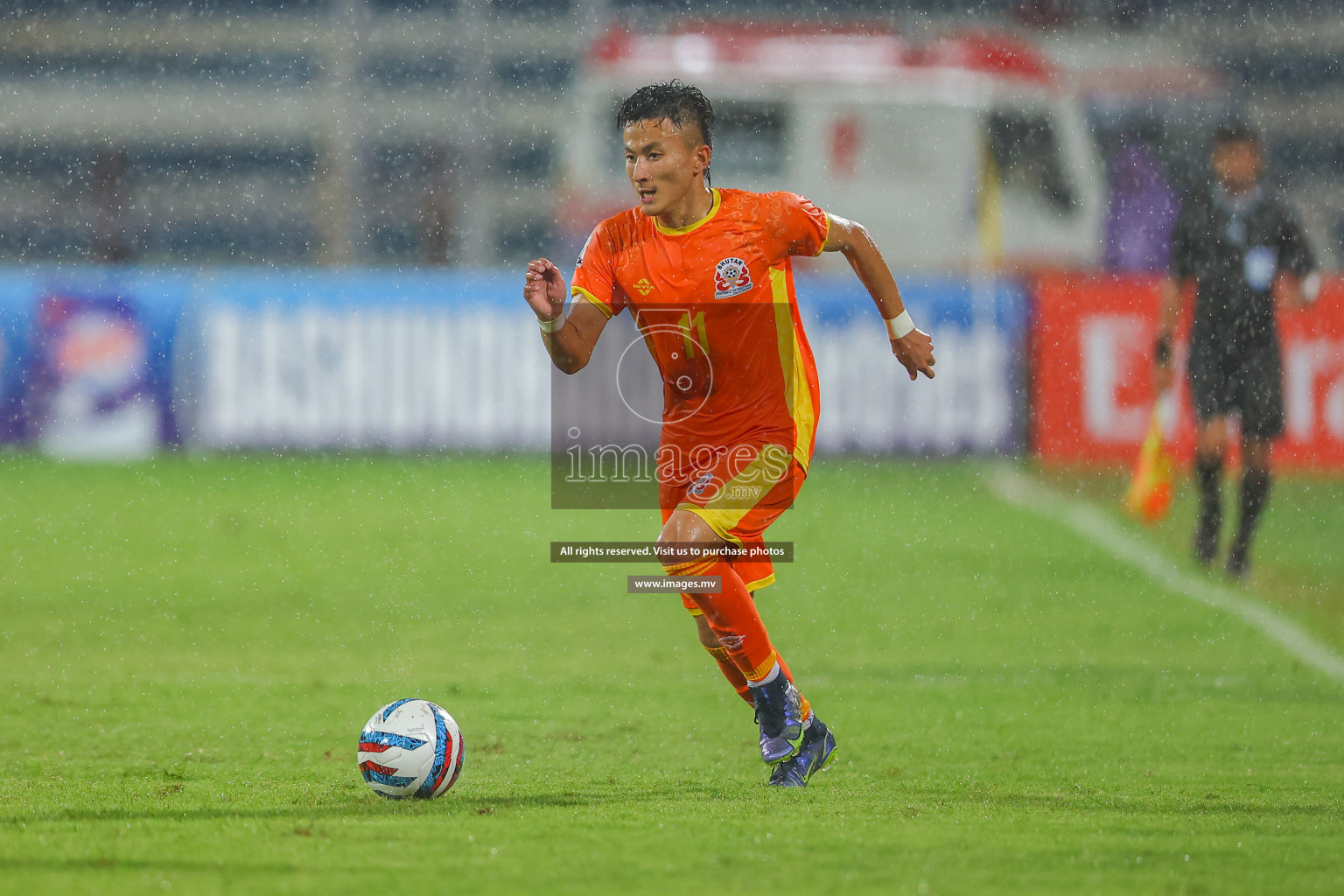 Bhutan vs Lebanon in SAFF Championship 2023 held in Sree Kanteerava Stadium, Bengaluru, India, on Sunday, 25th June 2023. Photos: Nausham Waheed, Hassan Simah / images.mv