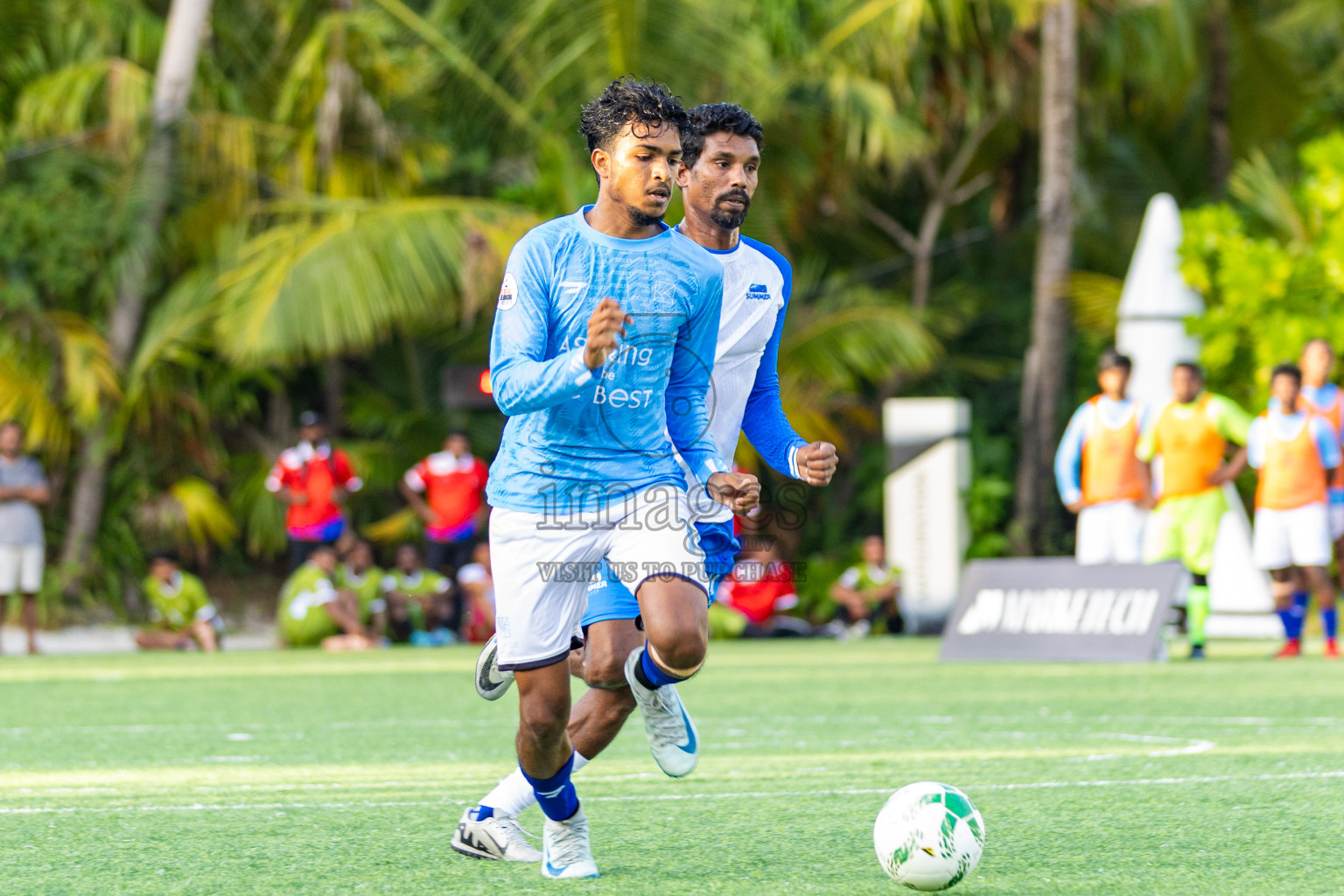 BANDOS Maldives vs SUMMER ISLAND RESORTS in Resort League 2025 (North Male Zone) day 3 was held on Friday, 5th September 2025 in One And Only Reethi Rah Maldives Resort, Photos: Areef Adam / images.mv