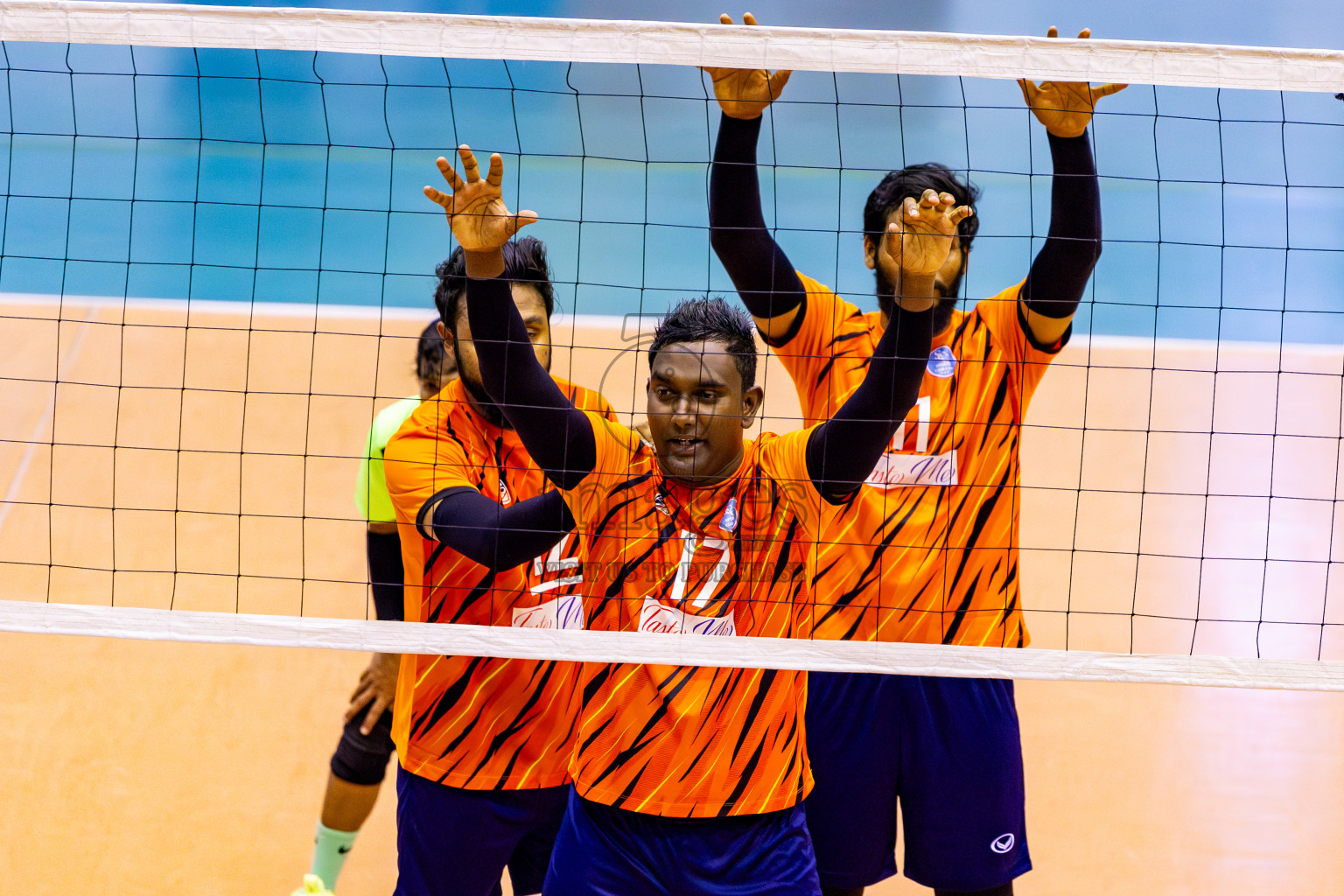 Sports Club City vs Police Club in Day 3 of MILO VAM Cup 2024 Men's Division was held in Social Center Indoor Hall on Wednesday, 30th October 2024. Photos: Nausham Waheed / images.mv