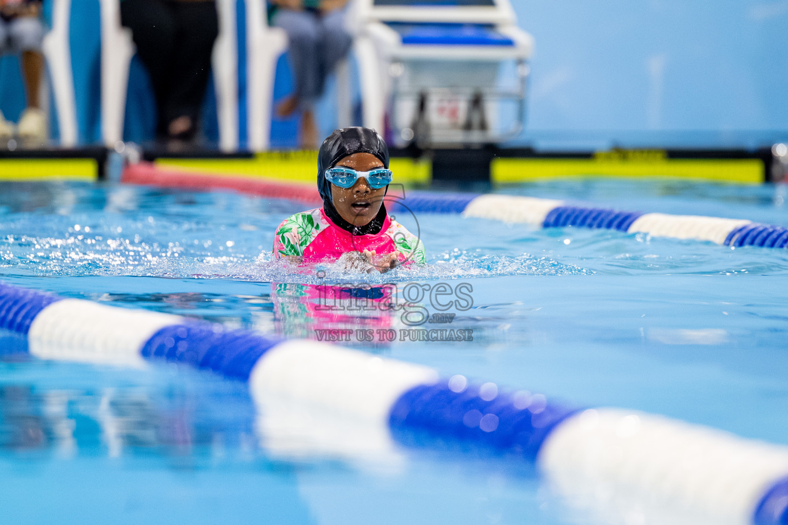 Day 5 of BML 21st Interschool Swimming Competition 2025 was held in Hulhumale' Swimming Pool, Hulhumale', Maldives on Wednesday, 15th October 2025. 
Photos: Hassan Simah / images.mv