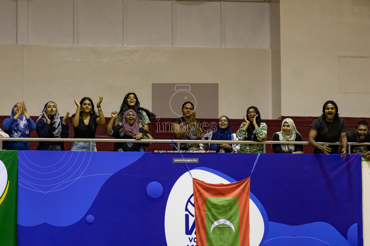 Lorenzo Sports Club vs Vyansa in the Milo National Netball Tournament 2022 on 18 July 2022, held in Social Center, Male', Maldives. Photographer: Shuu, Hassan Simah / Images.mv