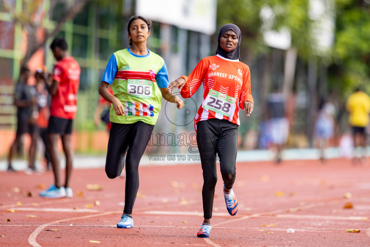 Day 2 of 12th Milo Association Championships was held in Ekuveni Track at Male', Maldives on Friday, 25th April 2025. 
Photos: Hassan Simah / images.mv
