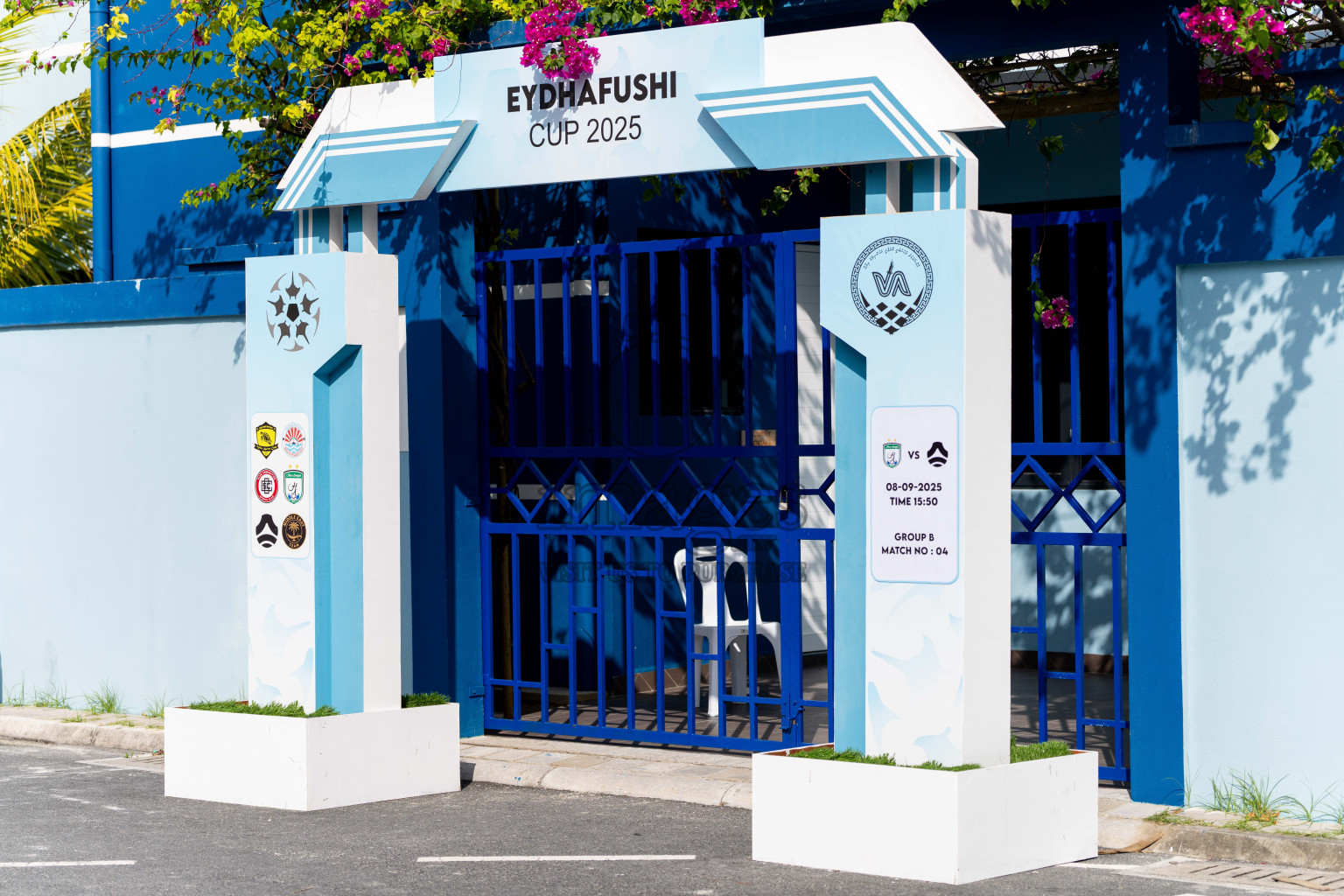 Huss Songun FT VS Aajeelakah Eydhafushi FT in Day 4 of Eydhafushi Cup 2025 held in Eydhafushi Football Stadium at B. Eydhafushi, Maldives on Monday, 8th September 2025. Photos: Arif Rasheed / images.mv