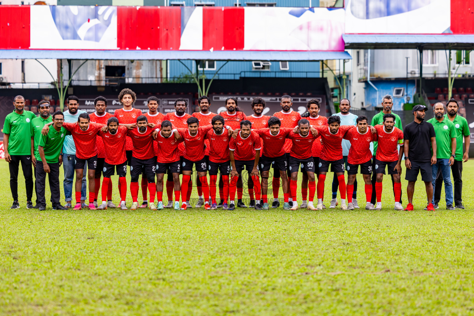 Eydhafushi vs Male' in Semi Finals of Gold Cup 2024 held at National Football Stadium on Saturday, 21st December 2024. Photos: Nausham Waheed / Images.mv