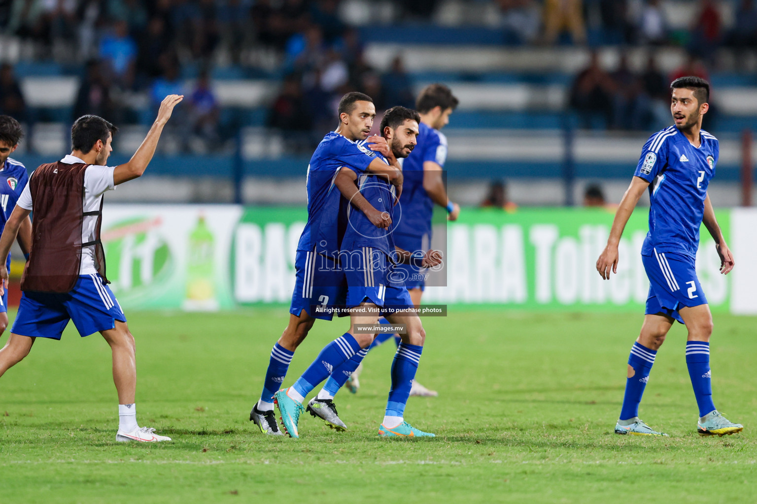 Kuwait vs India in the Final of SAFF Championship 2023 held in Sree Kanteerava Stadium, Bengaluru, India, on Tuesday, 4th July 2023. Photos: Nausham Waheed / images.mv