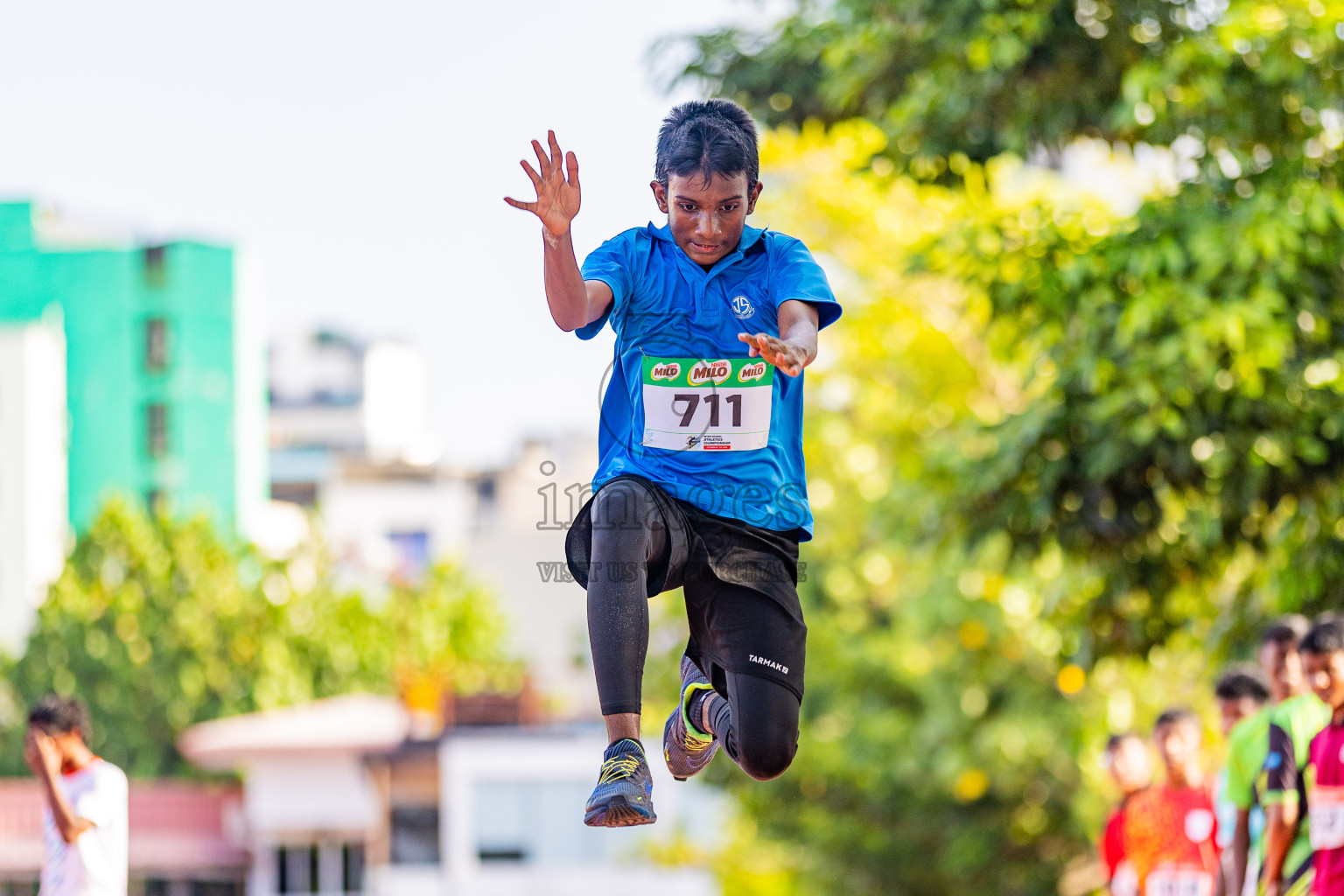Day 3 of Inter-school Athletics Championship 2025 held in Ekuveni Synthetic Track, Male', Maldives on Wednesday, 08th October 2025. Photos by: Areef Adam / Images.mv