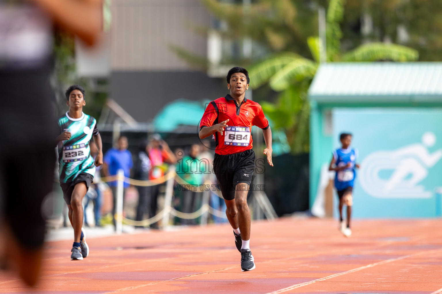 Day 2 of MWSC Interschool Athletics Championships 2024 held in Hulhumale Running Track, Hulhumale, Maldives on Sunday, 10th November 2024.
Photos by: Ismail Thoriq / Images.mv