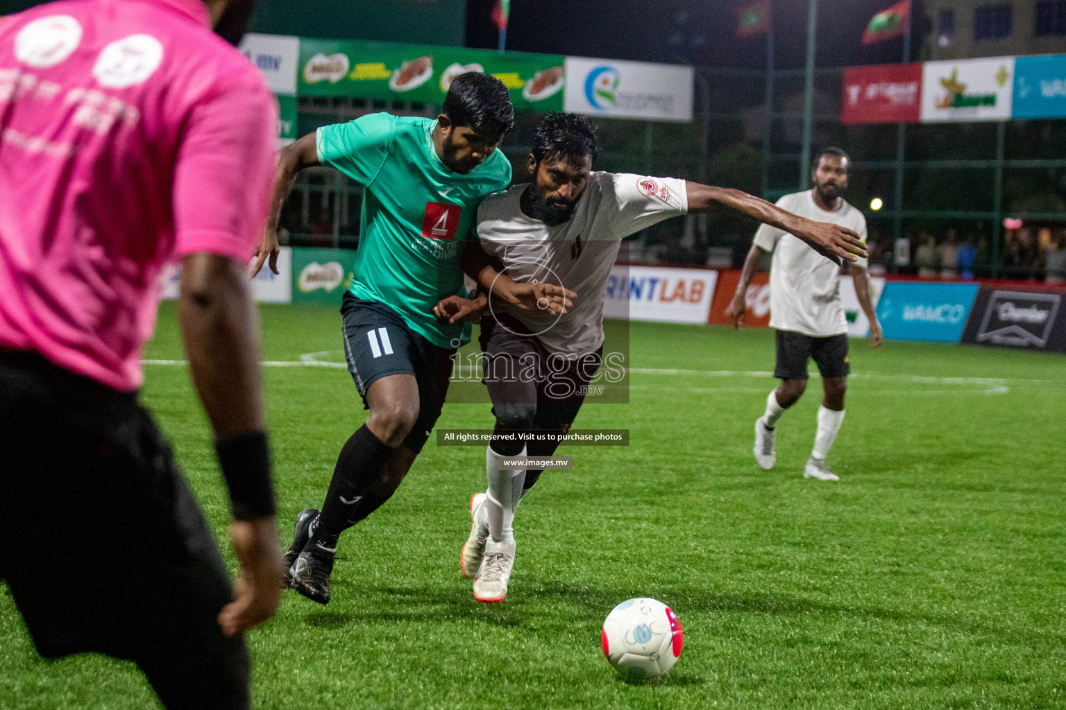 United BML vs Club Airports in Club Maldives Cup 2022 was held in Hulhumale', Maldives on Saturday, 15th October 2022. Photos: Hassan Simah/ images.mv