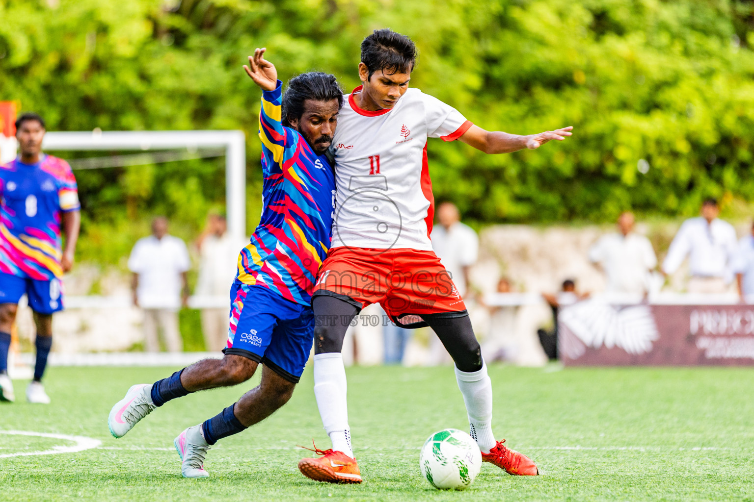 FSM Kuda Huraa vs Oaga in Resort League 2025 (North Male Zone) day 6 was held on Monday, 8th September 2025 in One And Only Reethi Rah Maldives Resort, Photos: Areef Adam / images.mv