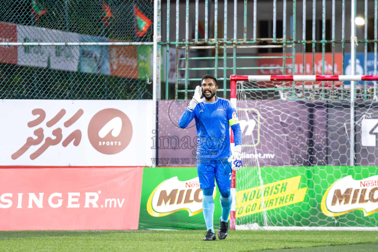 RRC vs Ooredoo Maldives in Club Maldives Cup 2024 held in Rehendi Futsal Ground, Hulhumale', Maldives on Saturday, 28th September 2024. Photos: Ismail Thoriq / images.mv