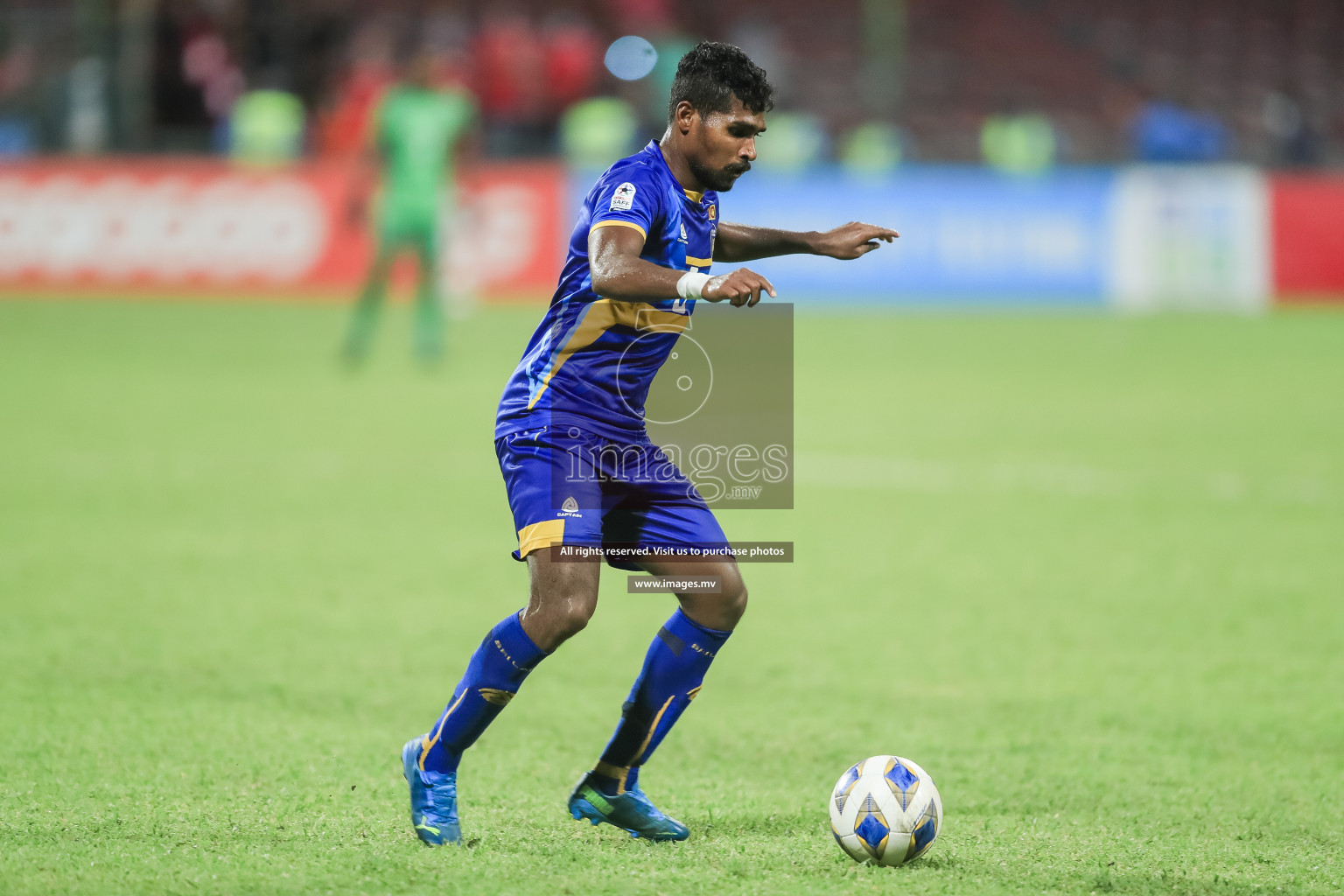 Nepal vs Sri Lanka in SAFF Championship 2021 held on 4th October 2021 in Galolhu National Stadium, Male', Maldives