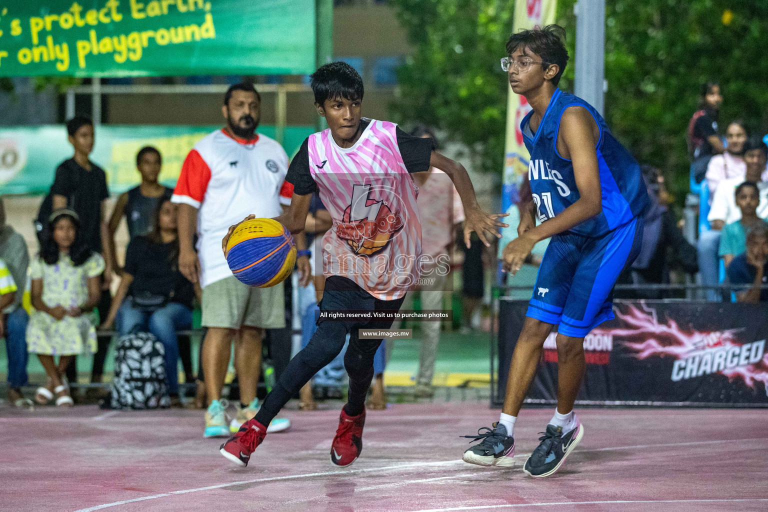 Day4 of Slamdunk by Sosal on 15th April 2023 held in Male'. Photos: Nausham waheed /images.mv