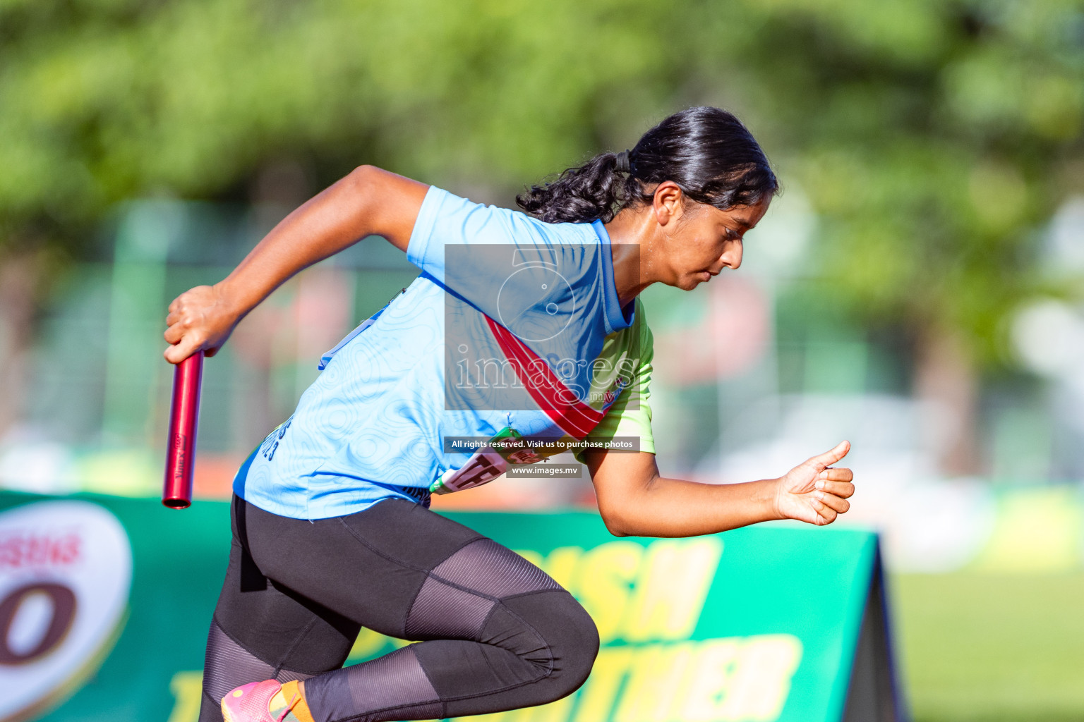 Day 3 of National Athletics Championship 2023 was held in Ekuveni Track at Male', Maldives on Saturday, 25th November 2023. Photos: Nausham Waheed / images.mv