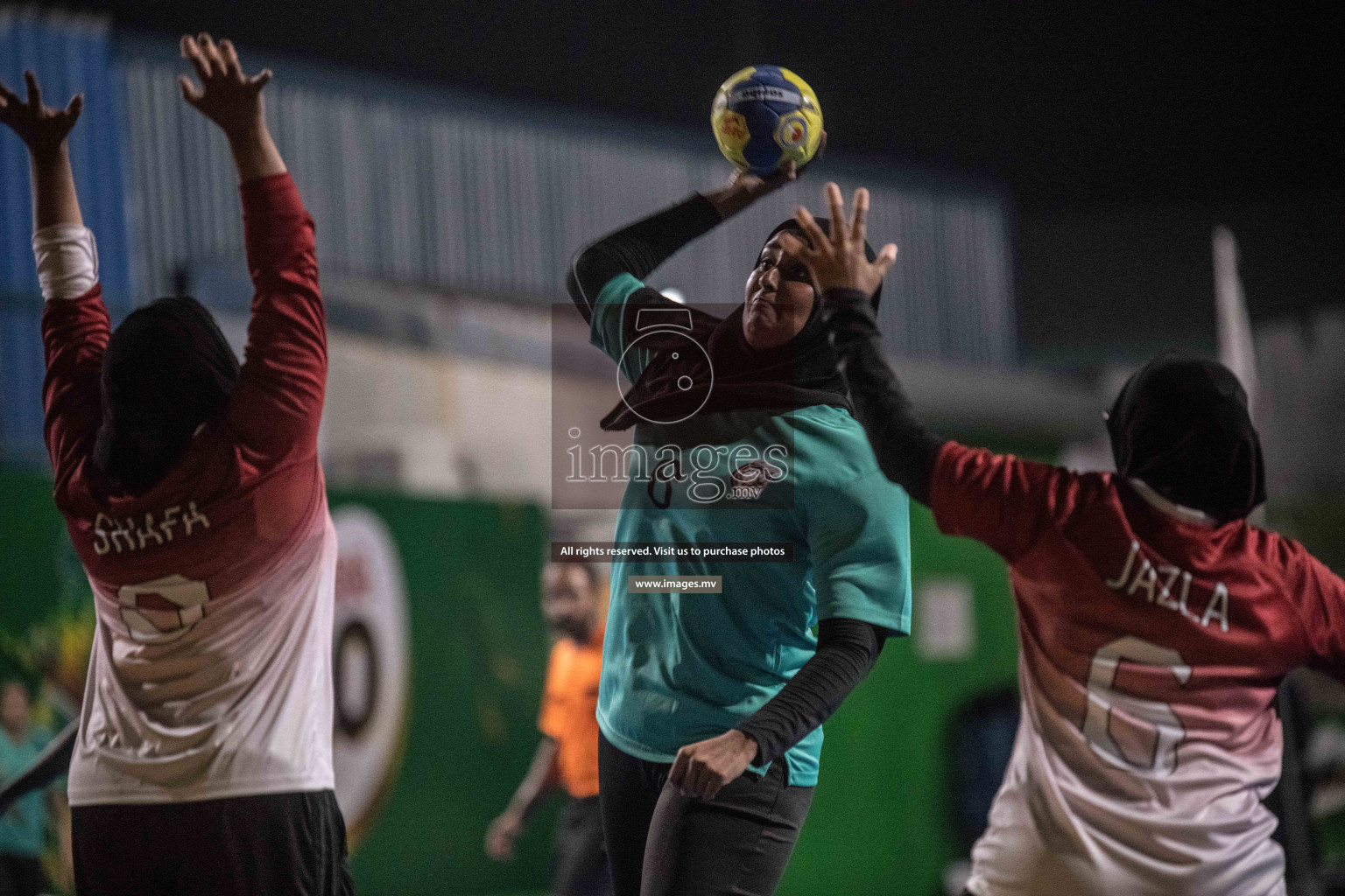 Milo 8th National Handball Tournament Day3, 17th December 2021, at Handball Ground, Male', Maldives. Photos by Nausham Waheed