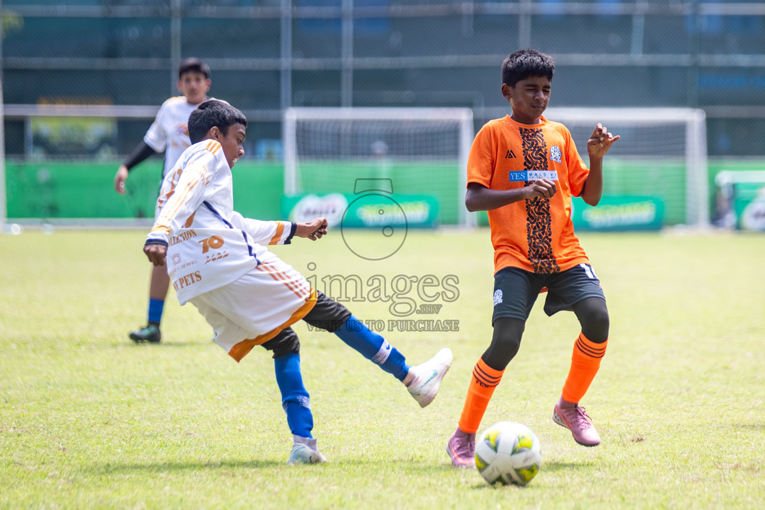 Day 3 of MILO Academy Championship 2025 (U14) was held on Saturday, 1st November 2025 at Henveiru Football Grounds, Male', Maldives . 

Photos: Hassan Simah / images.mv