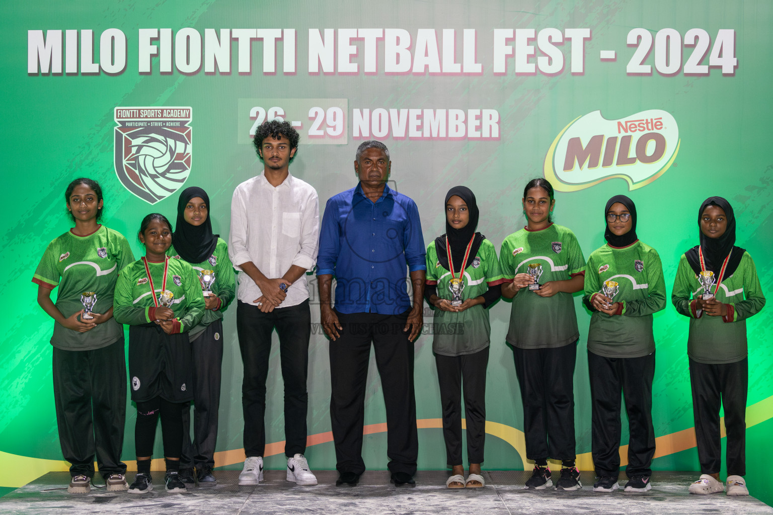 MILO Fiontti Netball Fest 2024 held from Tuesday 26th November to Friday 29th November 2024. Photos: Mohamed Mahfooz Moosa