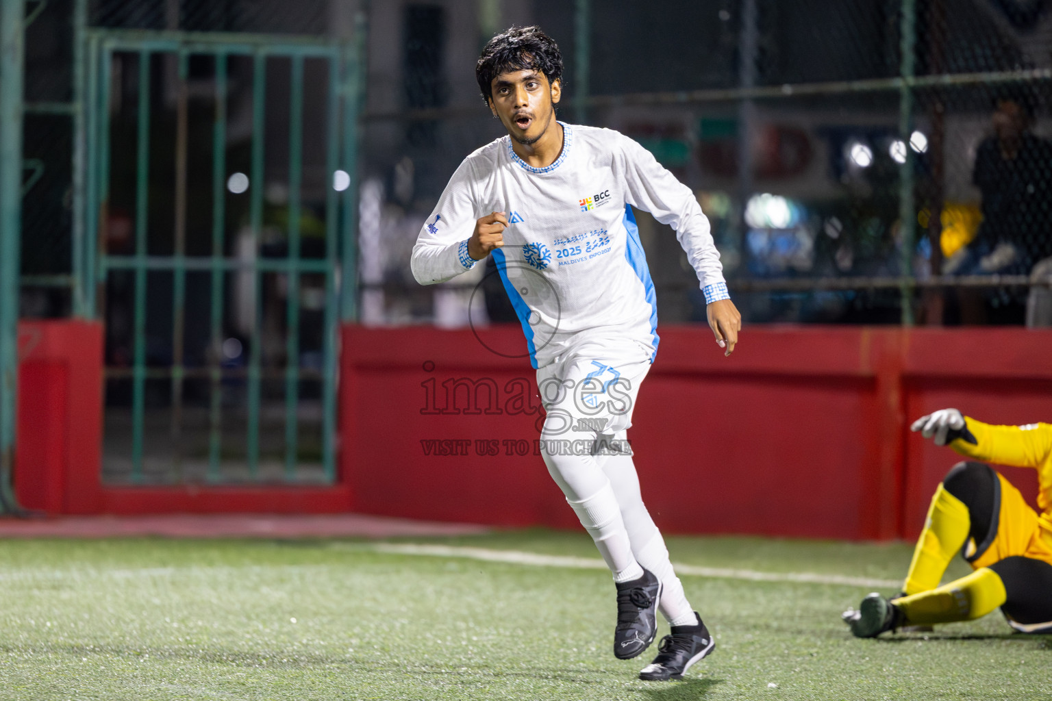 Hulhumale Hospital vs BCC in Day 7 of Office League 2025 was held on Tuesday, 22nd April 2025 in Hulhumale', Maldives. Photos: Ismail Thoriq / images.mv
