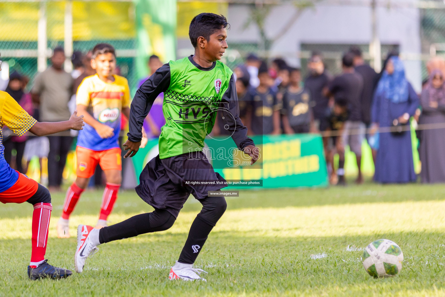 Day 1 of MILO Academy Championship 2023 (U12) was held in Henveiru Football Grounds, Male', Maldives, on Friday, 18th August 2023. 
Photos: Ismail Thoriq / images.mv