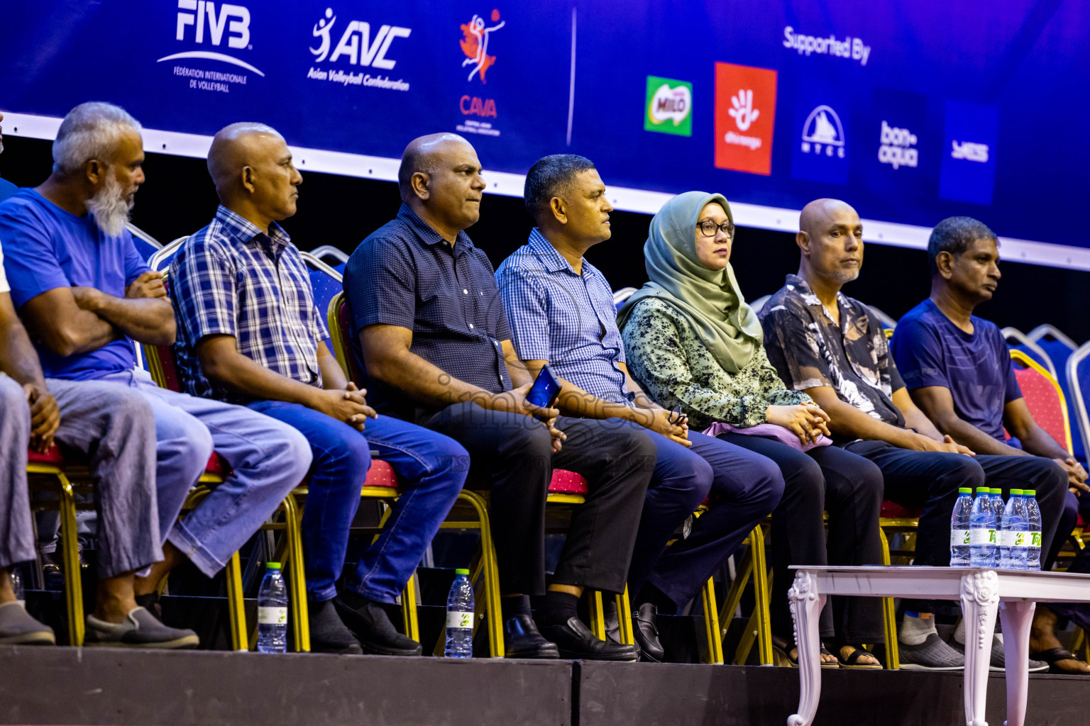 Club WAMCO vs Police Club in the final of National Volleyball Championship 2024 (women's division) was held in Social Center Indoor Hall on Thursday, 24th October 2024. Photos: Nausham Waheed/ images.mv