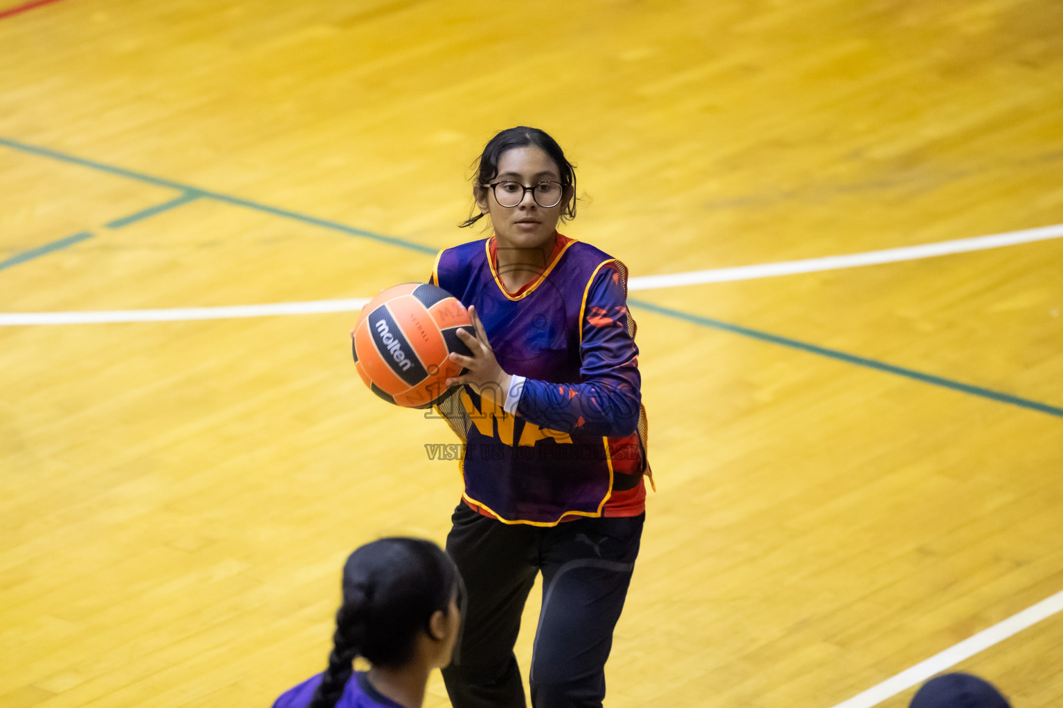 Day 11 of 25th Inter-School Netball Tournament was held in Social Center at Male', Maldives on Wednesday, 21st August 2024.