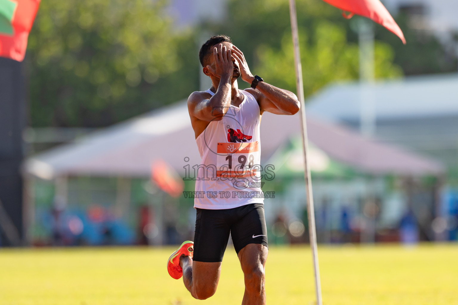 Day 3 of National Athletics Championship 2025 was held at Ekuveni Running Ground in Male', Maldives on Saturday, 16th August 2025. Photos: Hasni / images.mv