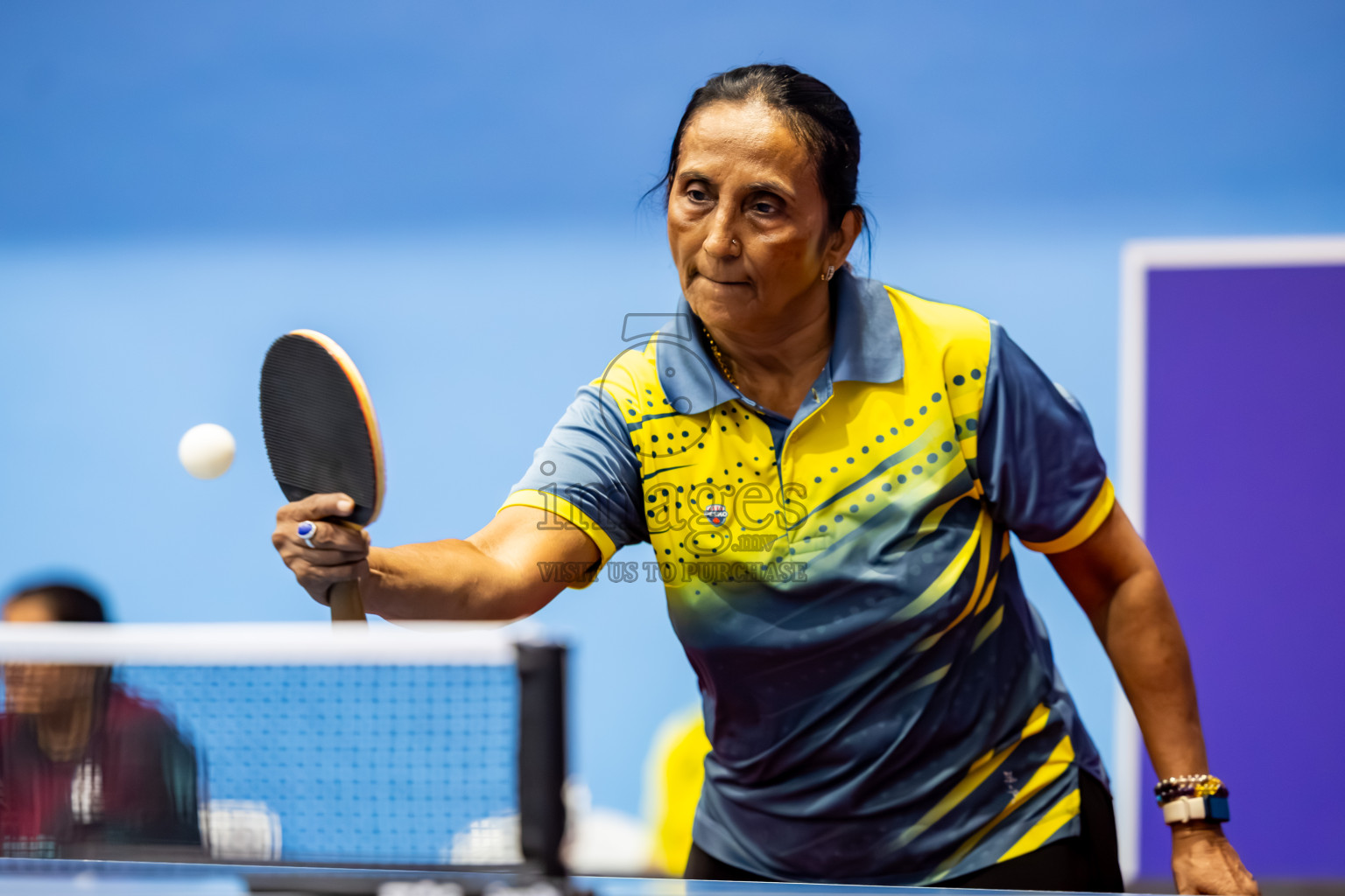 Day 1 of 1st Thoddoo Masters Table Tennis Tournament was held on Thursday, 21st August 2025 in AA Thoddoo, Maldives. Photos: Nausham Waheed / images.mv