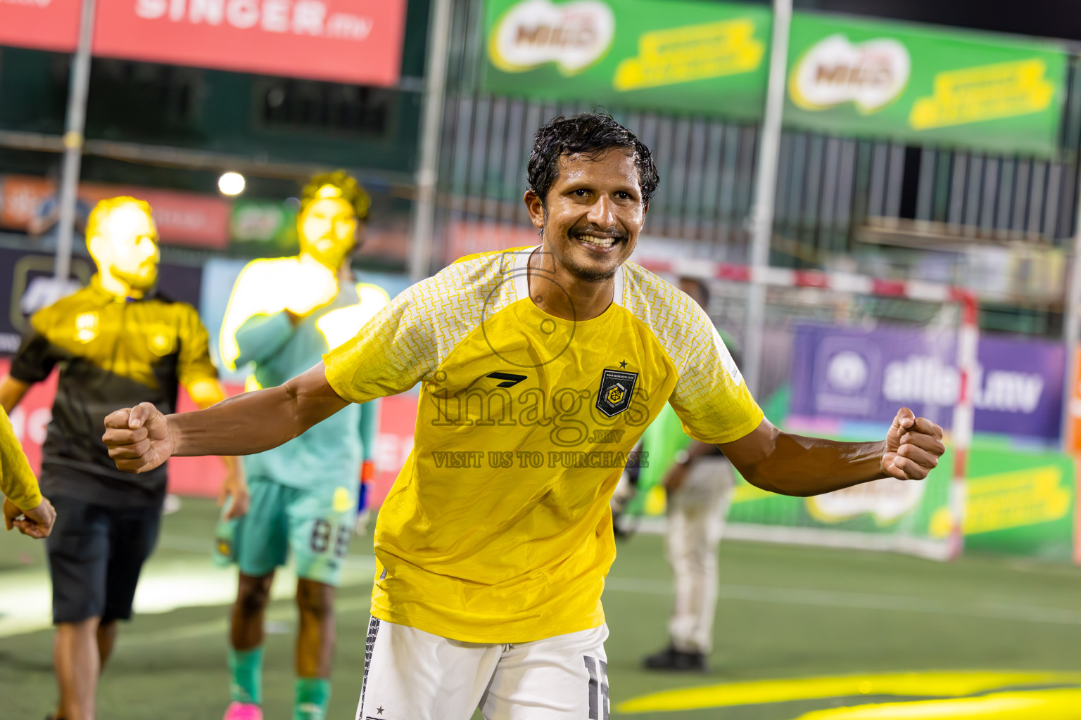 RRC vs MPL in Semi Finals of Club Maldives Cup 2024 held in Rehendi Futsal Ground, Hulhumale', Maldives on Monday, 14th October 2024. Photos: Ismail Thoriq / images.mv