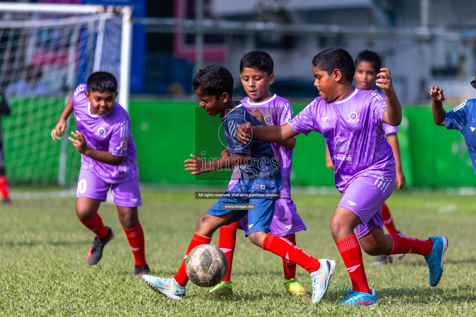 Day 2 of Nestle kids football fiesta, held in Henveyru Football Stadium, Male', Maldives on Thursday, 12th October 2023 Photos: Ismail Thoriq / Images.mv