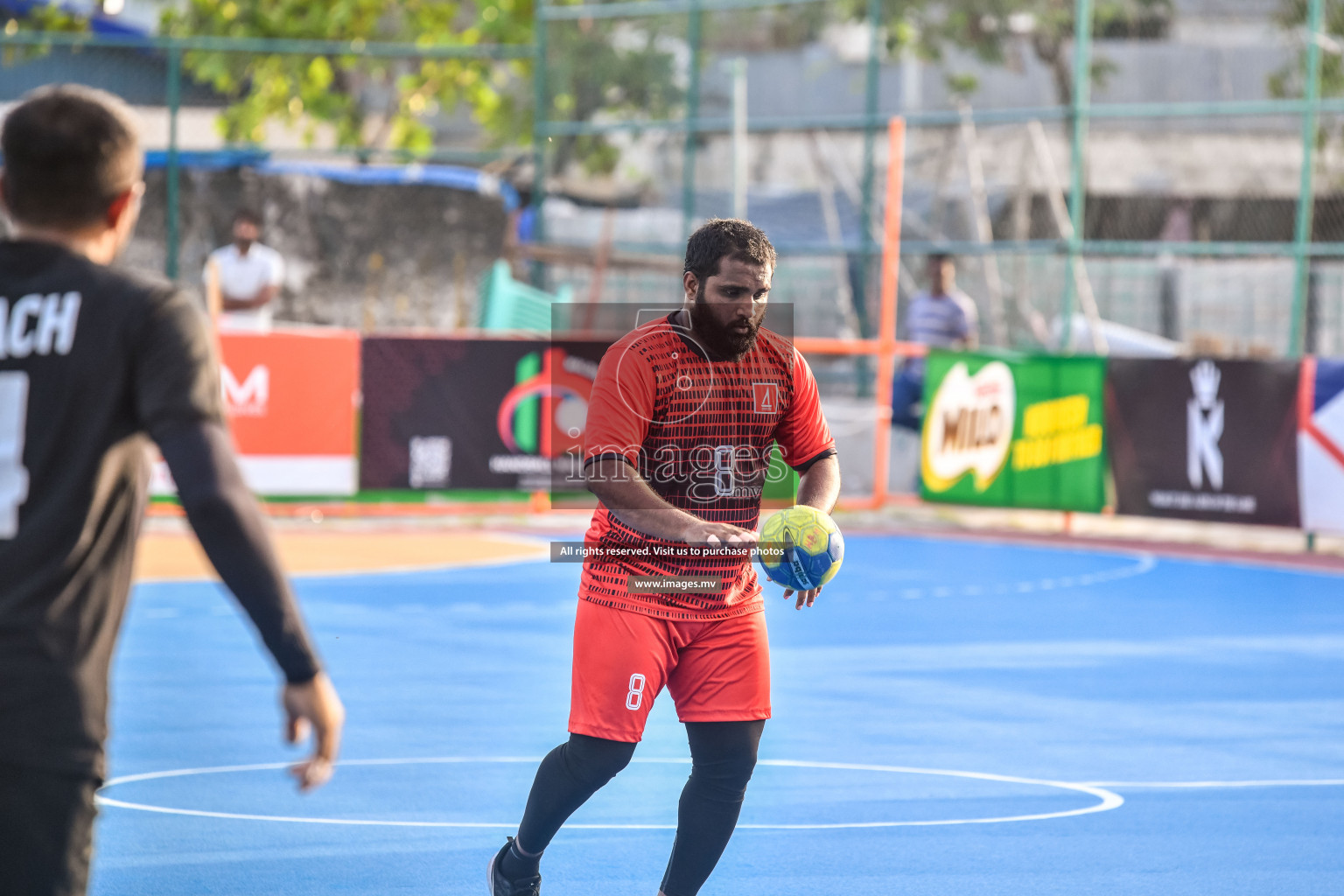 Day 8 of Milo 6th Inter Office Handball Tournament 2022 - Photos by Nausham Waheed