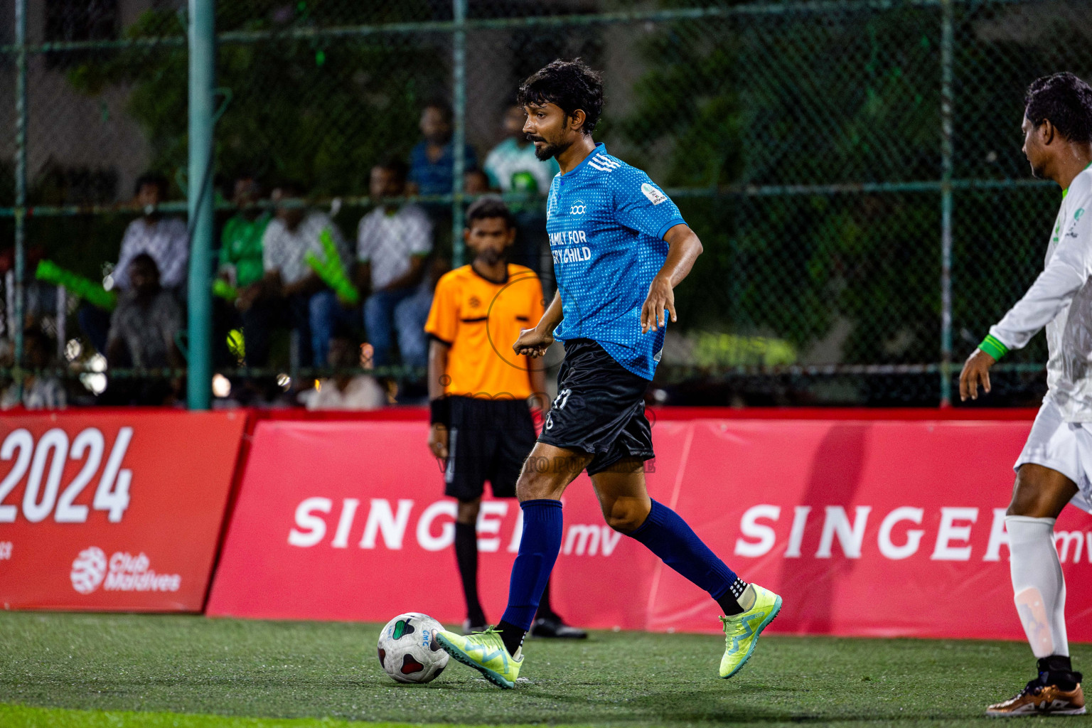 TEAM BADHAHI vs AGRI in Club Maldives Classic 2024 held in Rehendi Futsal Ground, Hulhumale', Maldives on Saturday, 7th September 2024. Photos: Nausham Waheed / images.mv