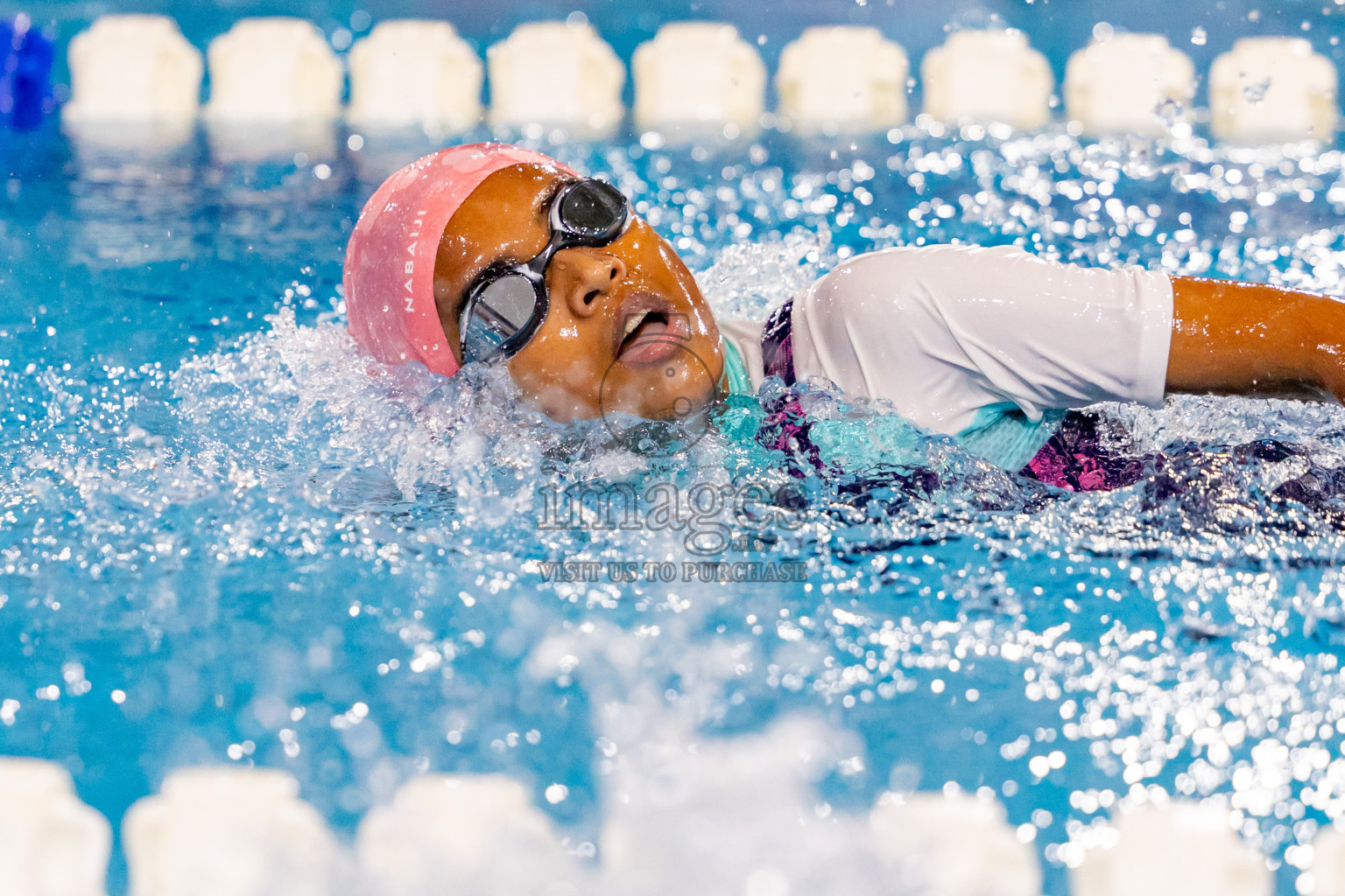 Day 3 of BML 5th National Swimming Kids Festival 2024 held in Hulhumale', Maldives on Wednesday, 20th November 2024. Photos: Nausham Waheed / images.mv