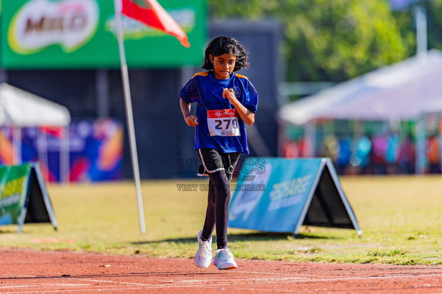 Day 1 of Inter-school Athletics Championship 2025 held in Ekuveni Synthetic Track, Male', Maldives on Monday, 06th October 2025. Photos by: Areef Adam  / Images.mv