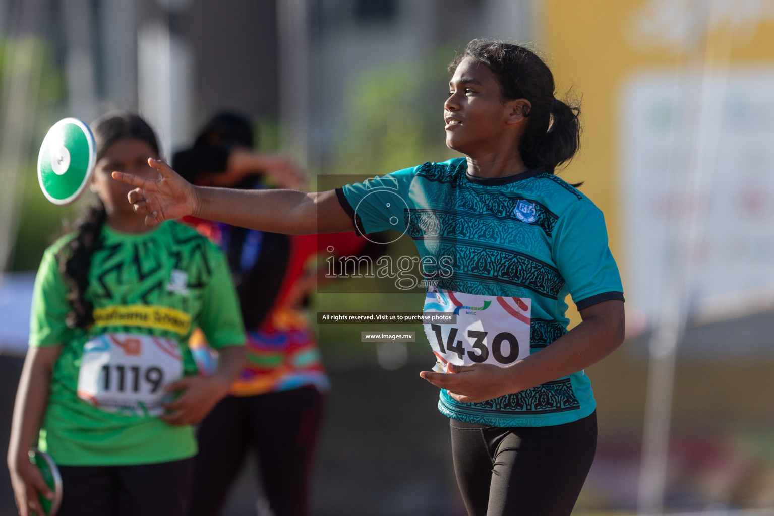 Day two of Inter School Athletics Championship 2023 was held at Hulhumale' Running Track at Hulhumale', Maldives on Sunday, 15th May 2023. Photos: Shuu/ Images.mv