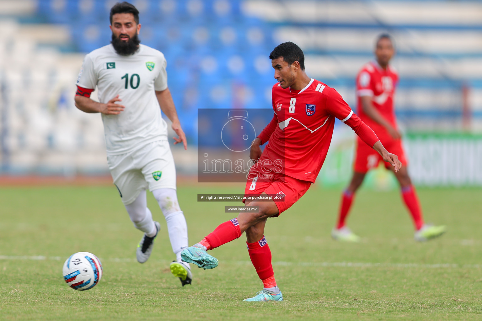 Nepal vs Pakistan in SAFF Championship 2023 held in Sree Kanteerava Stadium, Bengaluru, India, on Tuesday, 27th June 2023. Photos: Nausham Waheed, Hassan Simah / images.mv