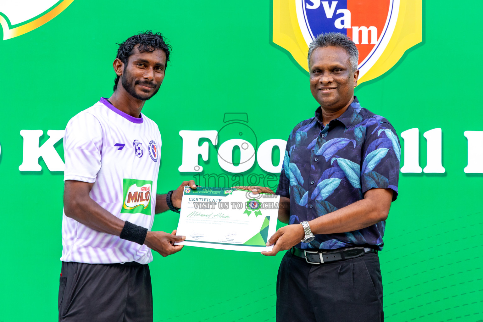 Day 2 of MILO Kids Football Fiesta was held at National Stadium in Male', Maldives on Saturday, 24th February 2024.