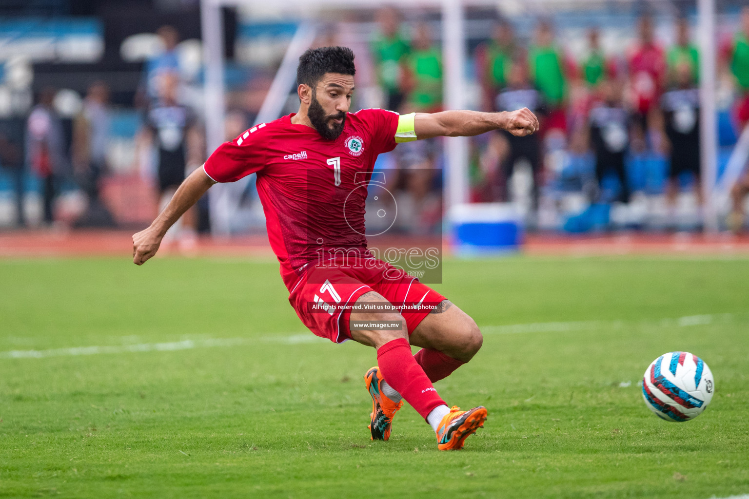 Lebanon vs Bangladesh in SAFF Championship 2023 held in Sree Kanteerava Stadium, Bengaluru, India, on Wednesday, 22nd June 2023. Photos: Nausham Waheed / images.mv