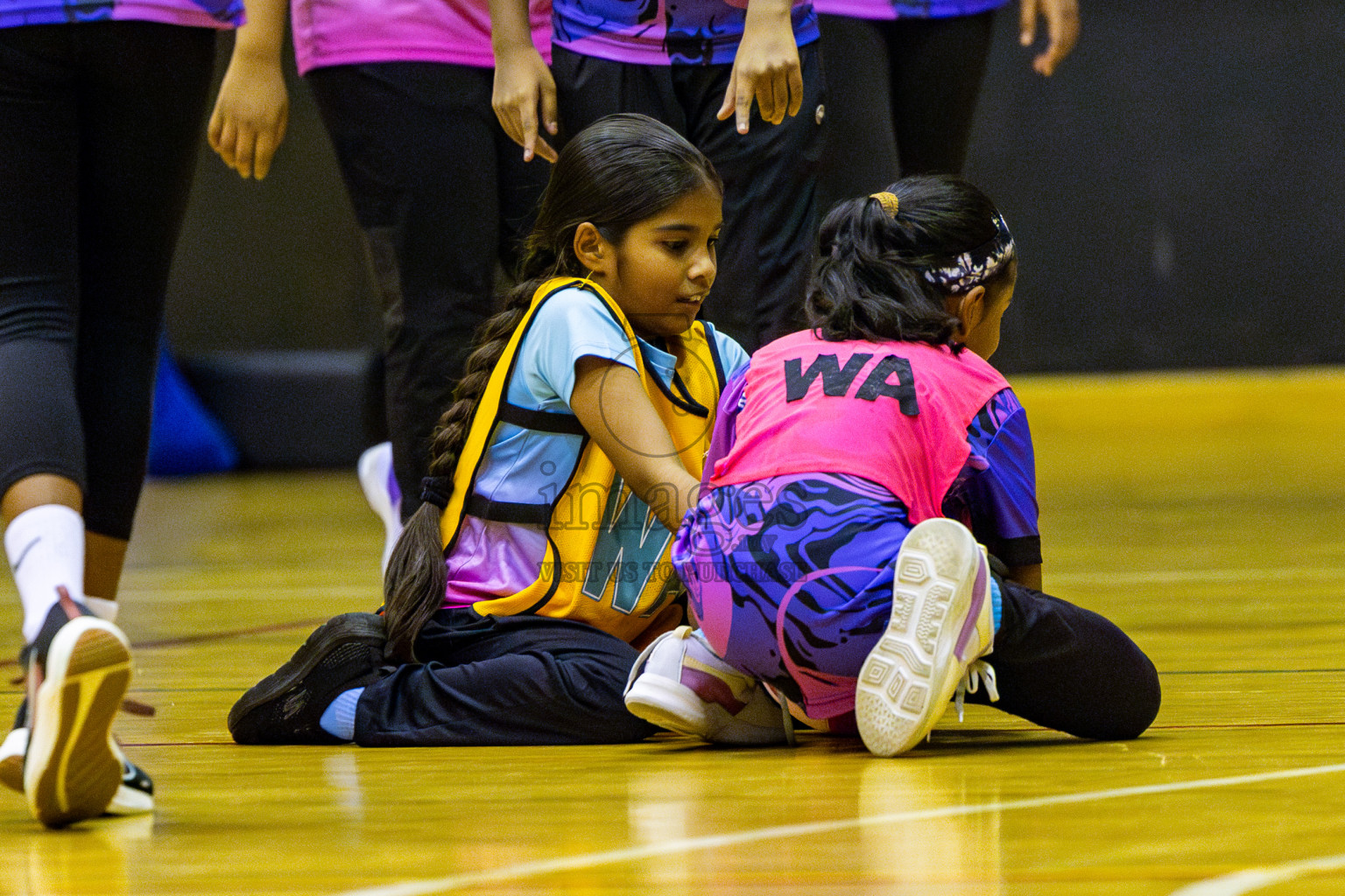 Netgen A vs N Sports Academy B in Day 2 of 3rd Junior Championship - Netball association of Maldives, held at Social Center on Monday 20th January 2025 . Photos by Nausham Waheed