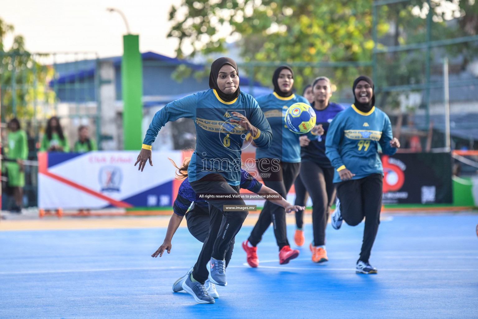 Day 6 of Milo 6th Inter Office Handball Tournament 2022 - Photos by Nausham Waheed