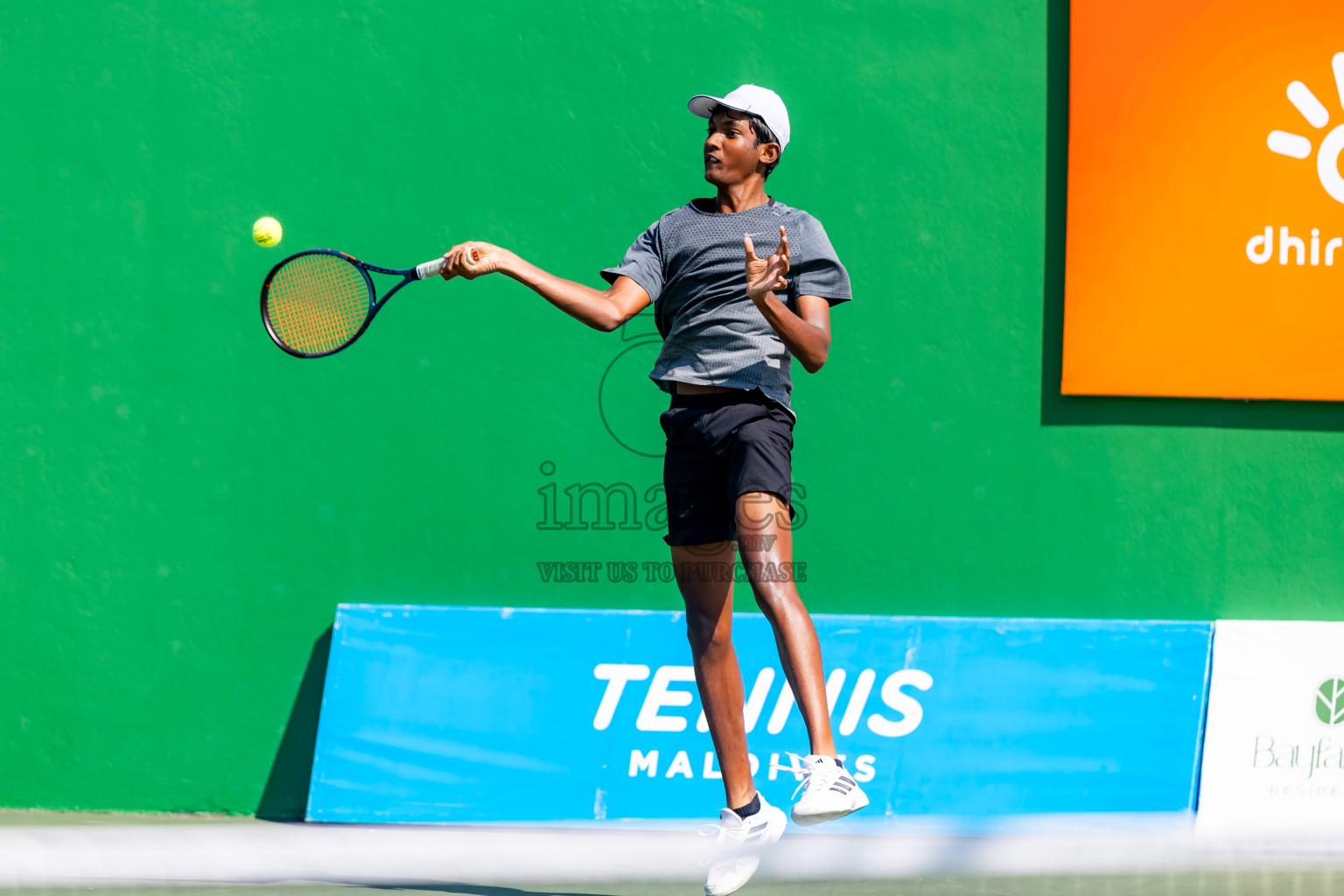 Day 2 of ATF Maldives Junior Open Tennis was held in Male' Tennis Court, Male', Maldives on Tuesday, 10th December 2024. Photos: Nausham Waheed / images.mv