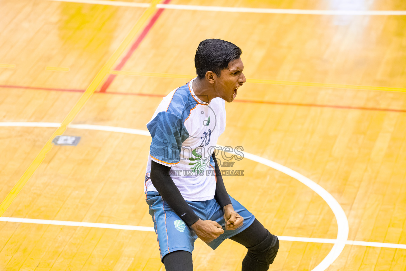 ADh. Maamigili vs Lh. Naifaru in the Finals of MILO Raajje Volley Junior Championship 2025 (U19 Boys) was held in Social Center Indoor Hall, Maldives on Sunday, 28th September 2025. Photos: Mohamed Mahfooz Moosa / images.mv