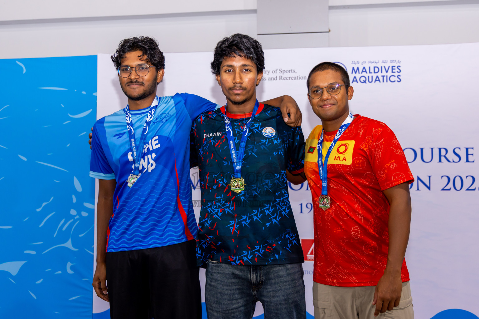 Closing Ceremony of 1st National Short Course Swimming Competition held in Hulhumale', Maldives on Thursday, 19th June 2025. Photos: Nausham Waheed / images.mv
