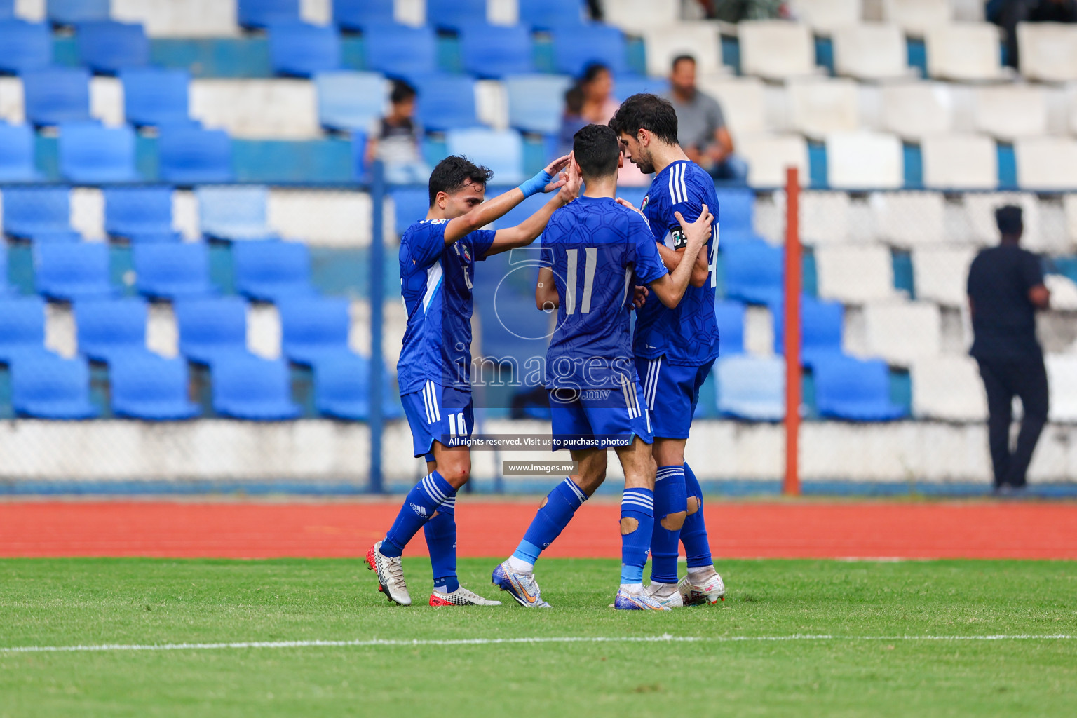 Pakistan vs Kuwait in SAFF Championship 2023 held in Sree Kanteerava Stadium, Bengaluru, India, on Saturday, 24th June 2023. Photos: Nausham Waheed, Hassan Simah / images.mv